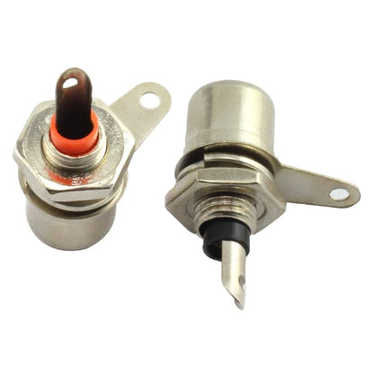 10 Pcs Metal Female RCA Phono Chassis Panel Jack Mount Socket Connectors