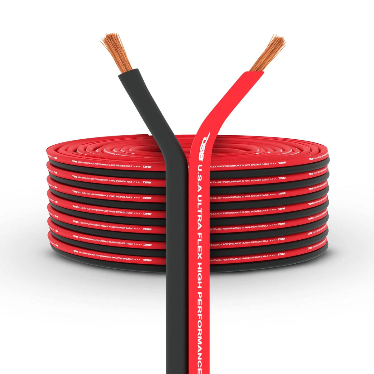 16-GA Ultra Flex Speaker Wire for - 100 Ft Red/Black