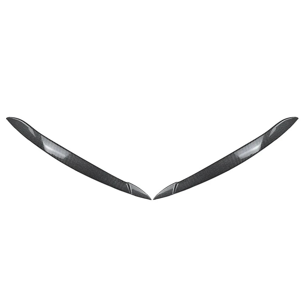Carbon Fiber Headlight Eyelid Trim for BMW X5 E70 (2008–2013)