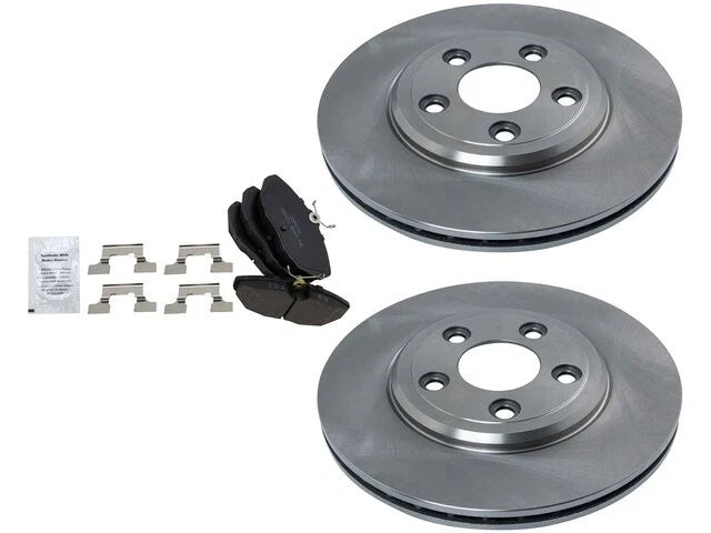 Brake Pad and Rotor Kit for Jaguar S Type (2000–2005) 43878WJGC
