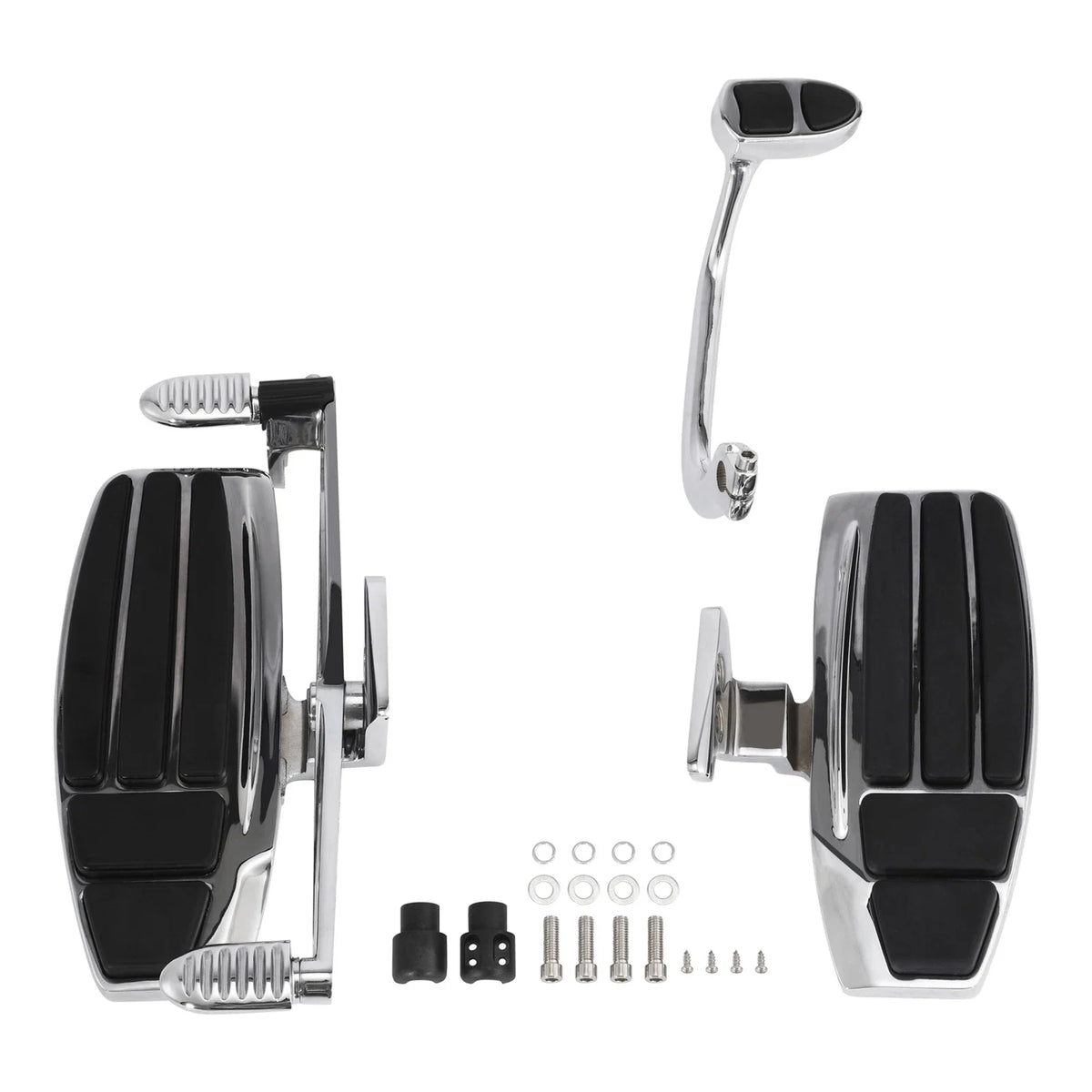 Driver Foot Board Floorboard Kit for Honda GL1800 (2001–2017) F6B (2013–2017) Valkyrie (2014–2015)