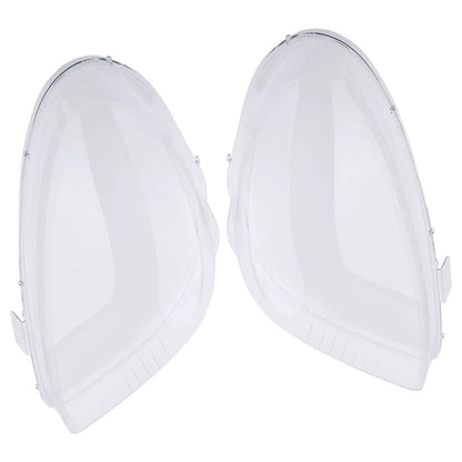 Headlight Lens Cover Front Pair for Mercedes-Benz R171 SLK (2005–2011) Clear