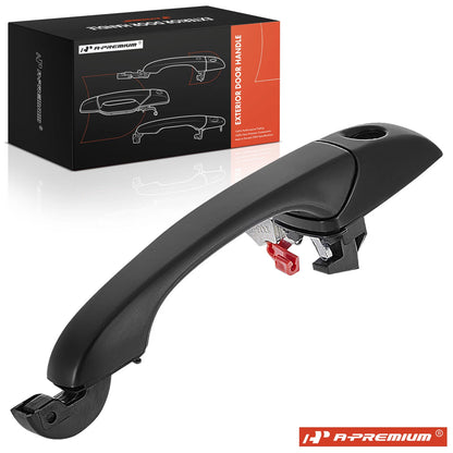 Front Left Exterior Door Handle w/ Keyhole for Dodge Durango (2011–2017) 1MX37AXRAD, 93543