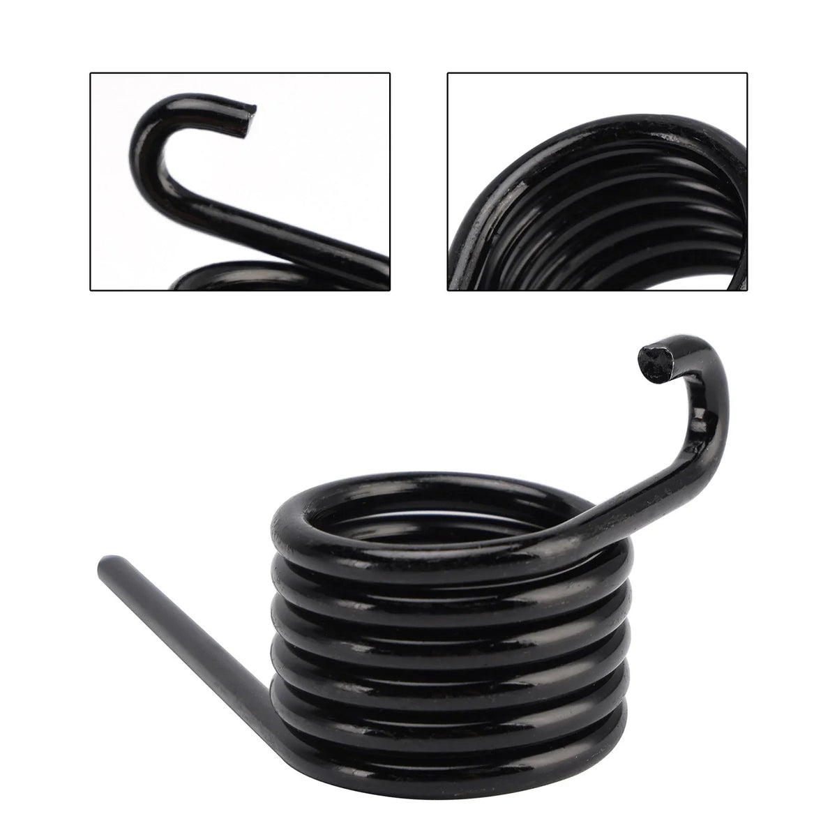 Set of 2 Kick Starter Return Springs & Clips for Yamaha G1-G22 (1990–2007)