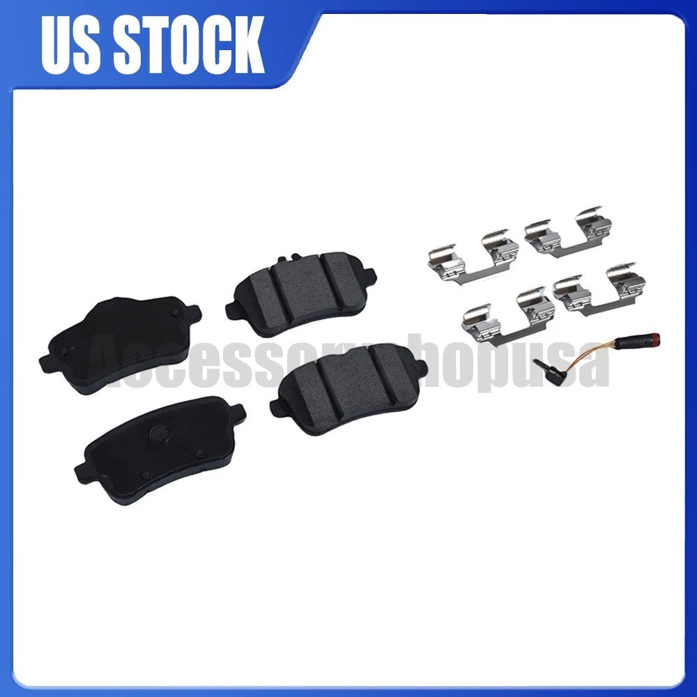 Rear Ceramic Slotted Brake Pad Set for MB C117 X156 W166 R172 (BC1630, 0064203420)