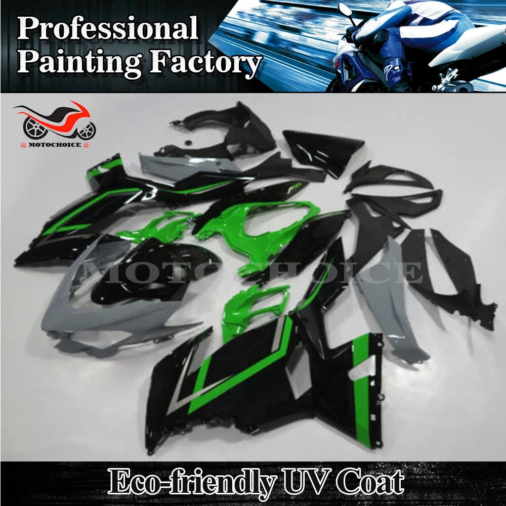 Fairing Kit for Kawasaki Ninja 400 (2018–2023) Nardo Gray Green Bodywork