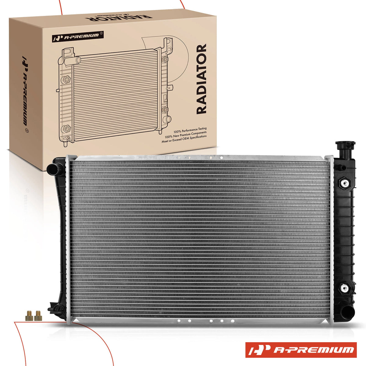 Radiator w/ Trans Oil Cooler for Chevrolet C1500 C2500 GMC (1988–1995) 3058765 3058766 3058767 618