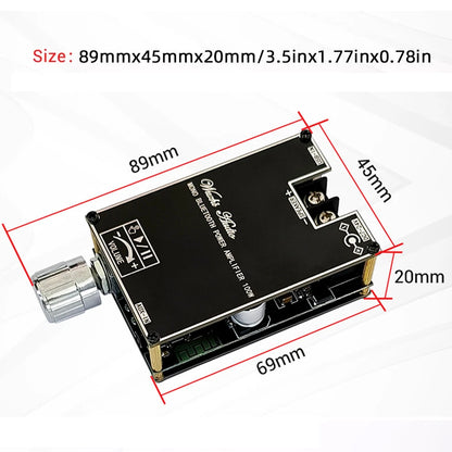 4X Mono Bluetooth Audio Power Amplifier Module TWS DC7-24V TPA3116 100W