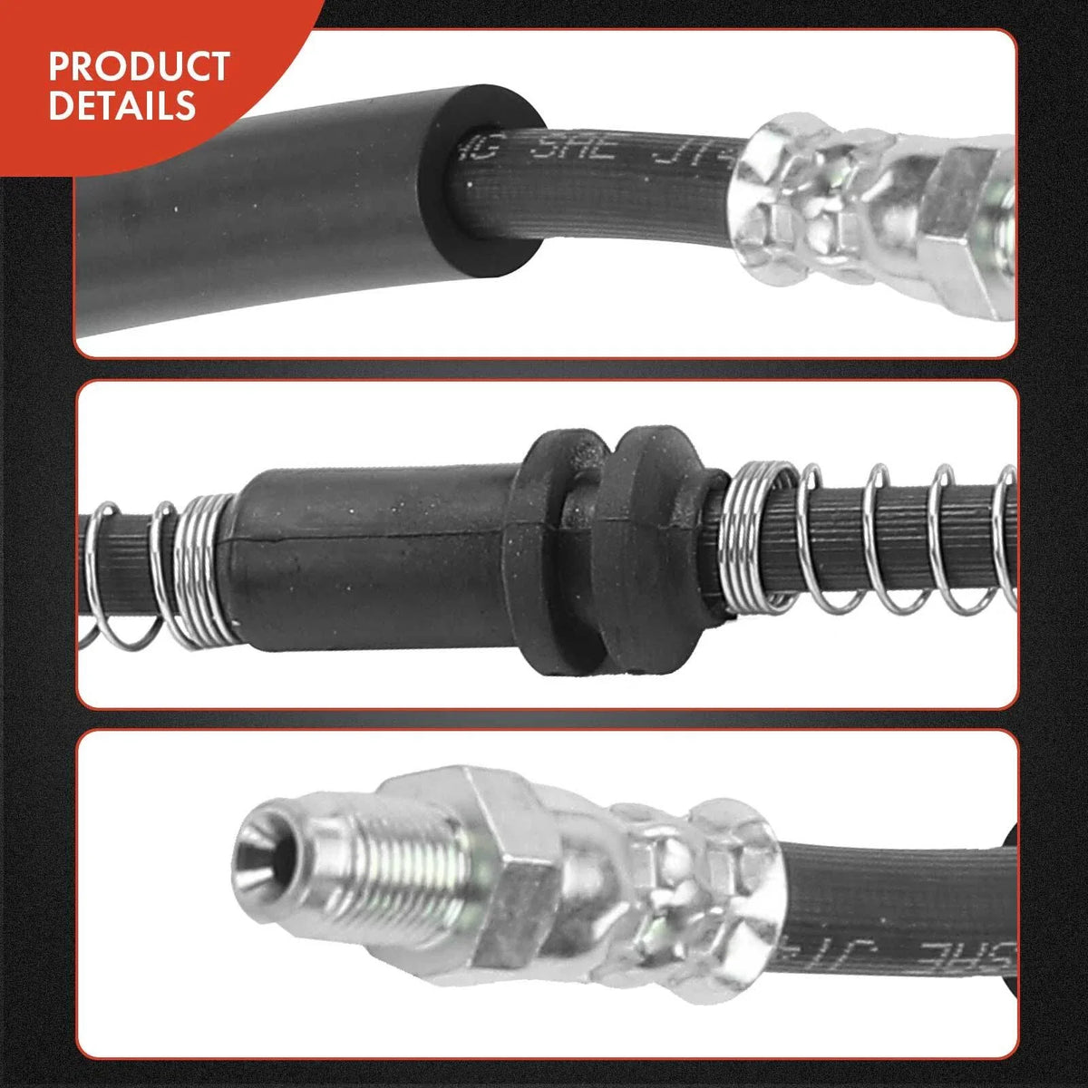 Front Brake Hydraulic Hose for Mercedes-Benz SL400 SL450 SL550 (2015–2016)