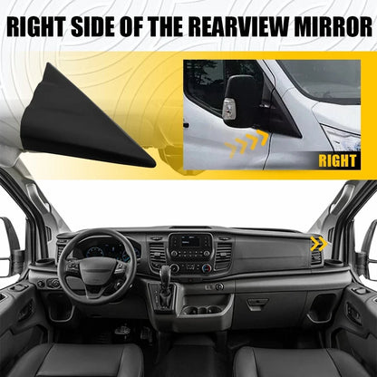 Right Side Mirror Fender Corner Cover Trim for Ford Transit 150/250/350 (2015–2023)