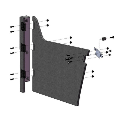 2X Half Doors for Hisun UTV (NK4000)