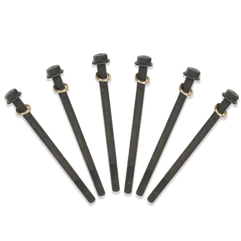 Set of 6 Cylinder Head Bolts for Polaris Ranger General RZR 900 1000