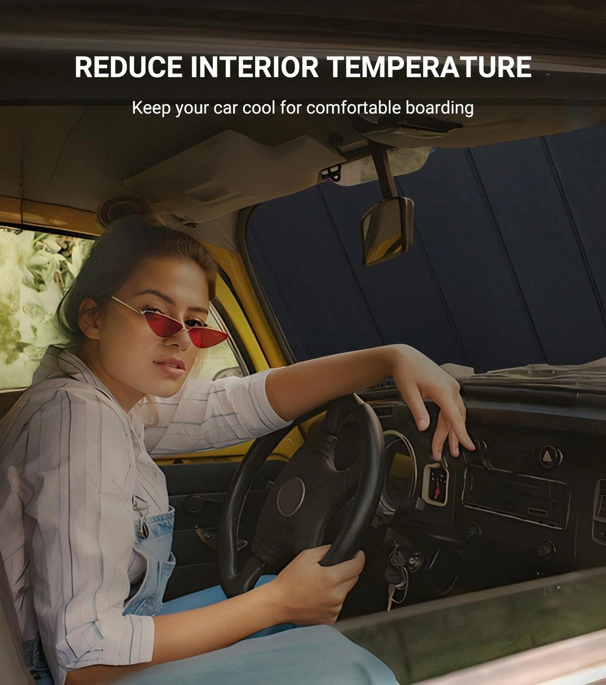 Windshield Sunshade for Hyundai Sonata (2024–2026)