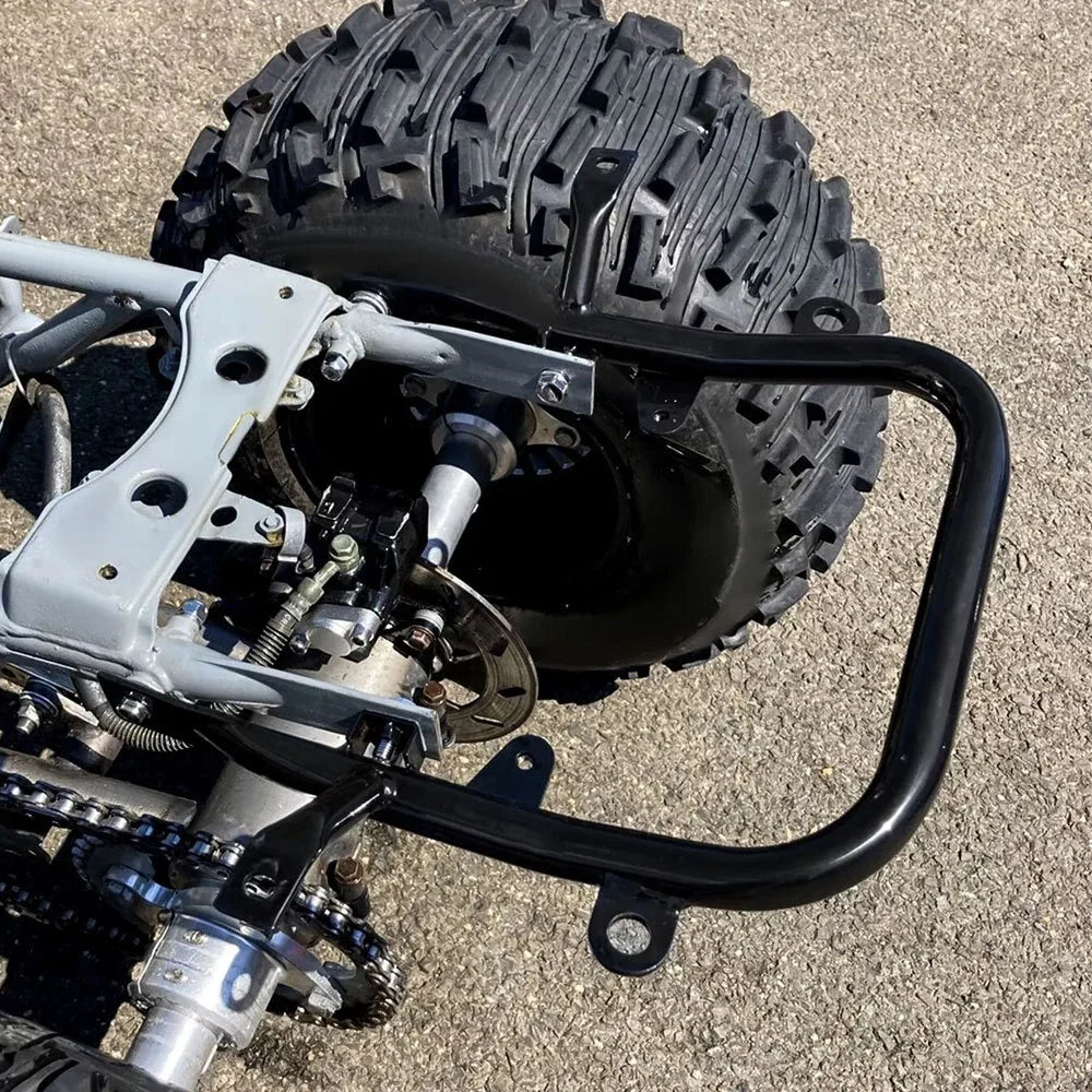 Black Steel Rear Bumper Grab Bar for Yamaha Banshee 350 (1987–2006)