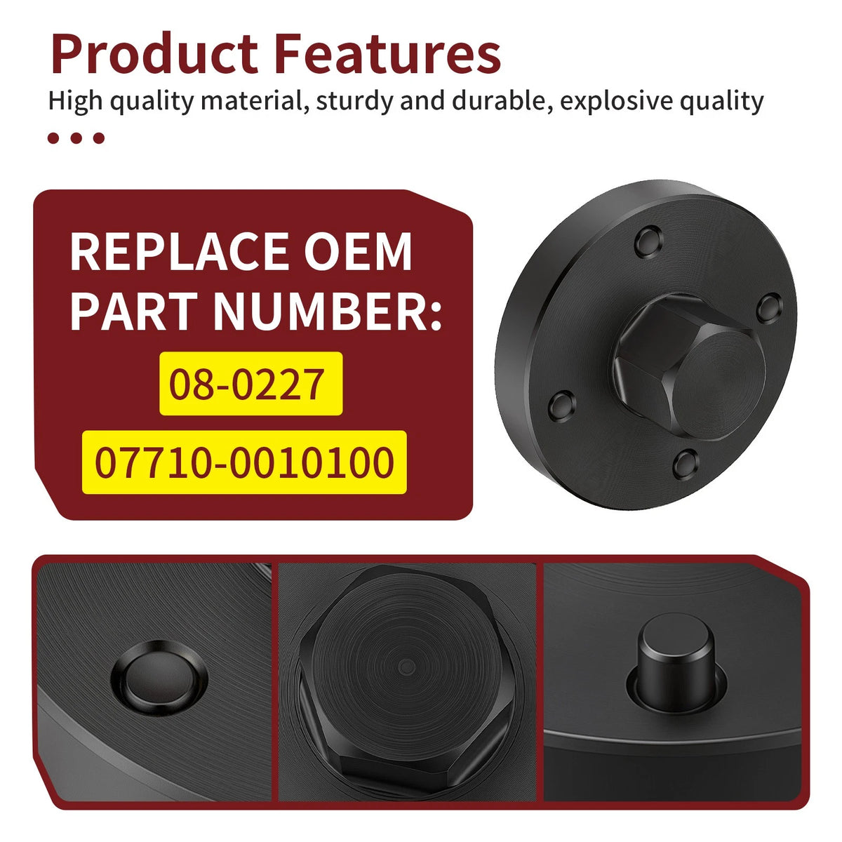 Rear Wheel Bearing Retainer Tool 08-0227 for Honda CL360 Scrambler (1974–1975)