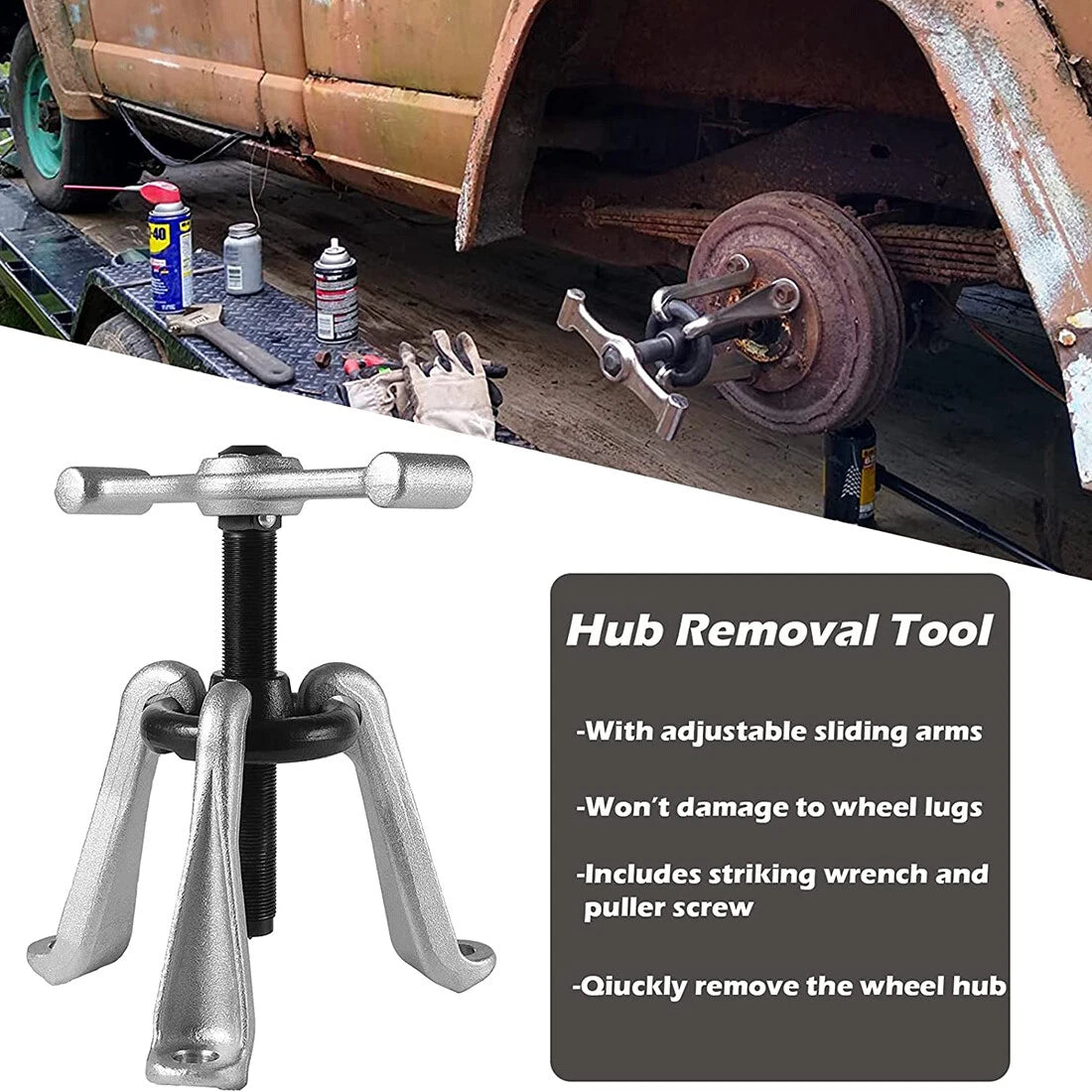 Universal Hub Puller Tool for OTC 7394 (Large Size)