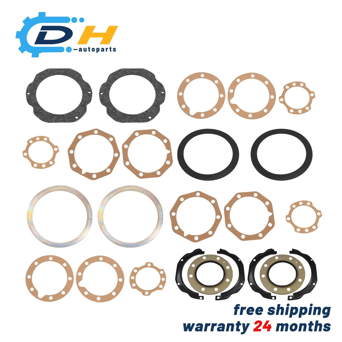 Front Axle Seal Kit for Toyota Land Cruiser (1993–1997) 04434-60051, 04434-60050