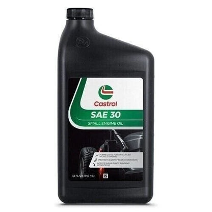 Castrol 215306 SAE 30 Synthetic Oil for 4-Cycle Gas Engines (32oz)
