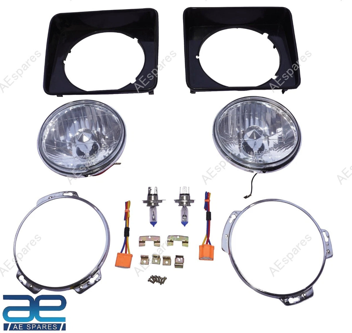 Head Light Pair for Suzuki SJ413 SJ410 Jimny Samurai (1981–1998)