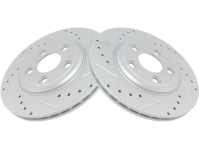 Brake Rotor Set for Jaguar XJ8 (2003–2006) 35734NDHV