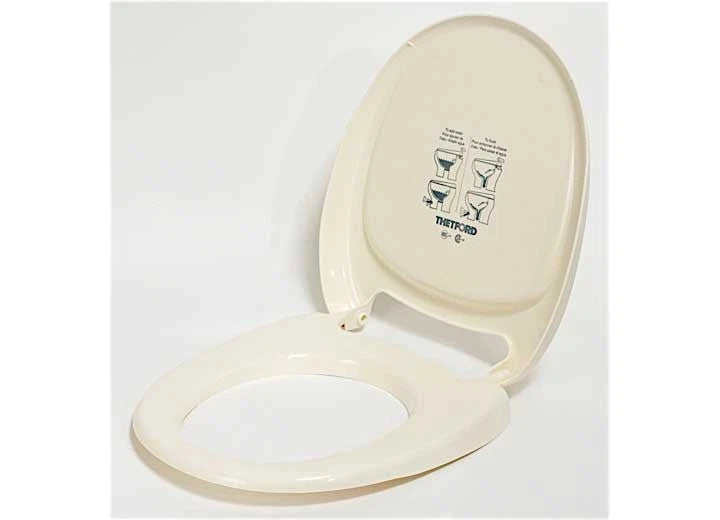 Aqua Magic V Hand Flush Toilet Seat & Cover for Thetford (No Year Range)