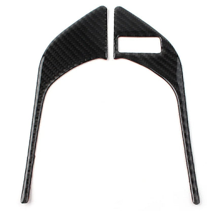 2 Pcs Carbon Fiber Inner Front Door Handle Trim for Subaru Forester (2013–2018)