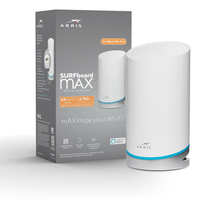 Arris Surfboard mAX W21 AX6600 Tri-Band Mesh WiFi 6 Router (2021–2023)