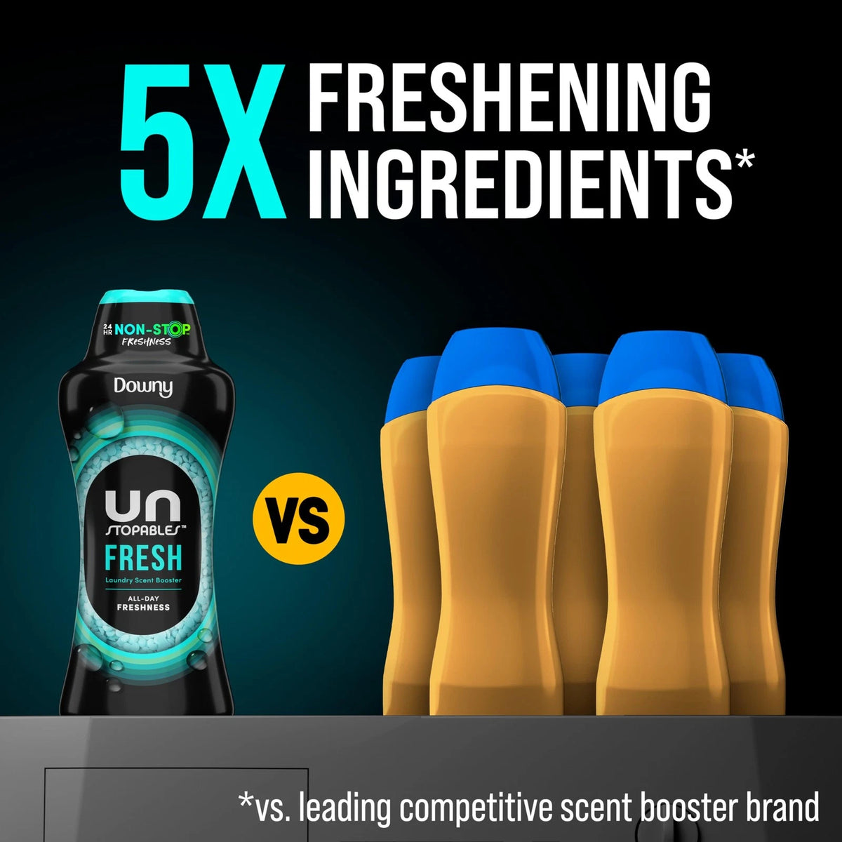 Downy Unstopables In Wash Scent Booster Beads for Fresh 24 Ounce (Pack of 1)