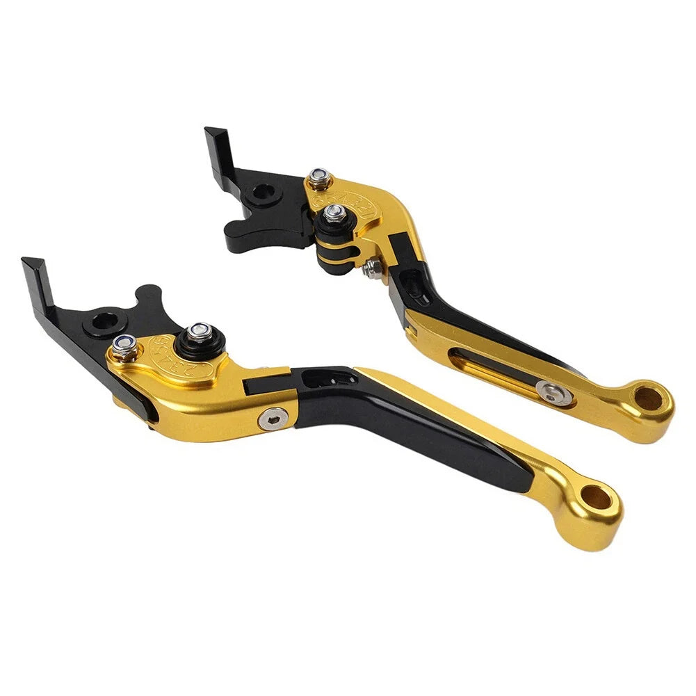 CNC Extendable Brake Clutch Levers for Daytona 675R Speed Triple R (2013–2016)