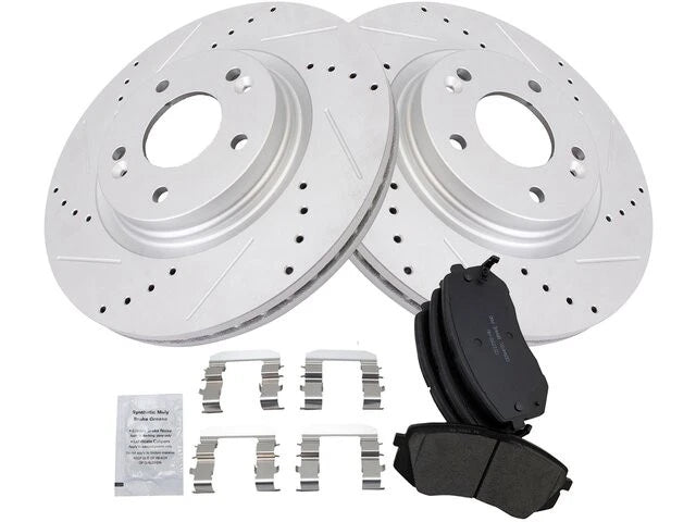 Brake Pad and Rotor Kit for Hyundai Sonata (2015) 65176KGKT