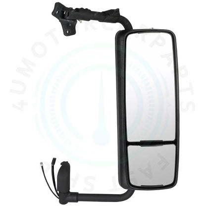 Passenger Side Towing Mirror for Volvo VNL (2004–2017) - Black Textured