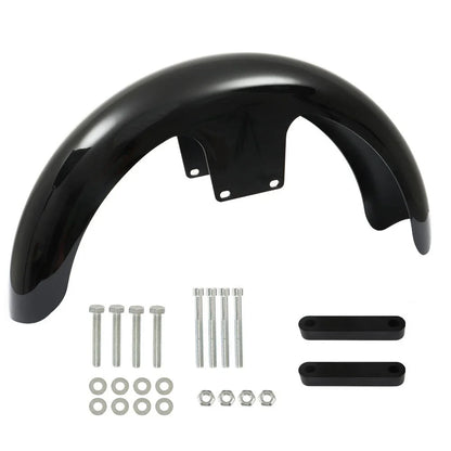19" Wheel Wrap Front Fender for Harley Touring Custom Bagger Road King (2014–2023)