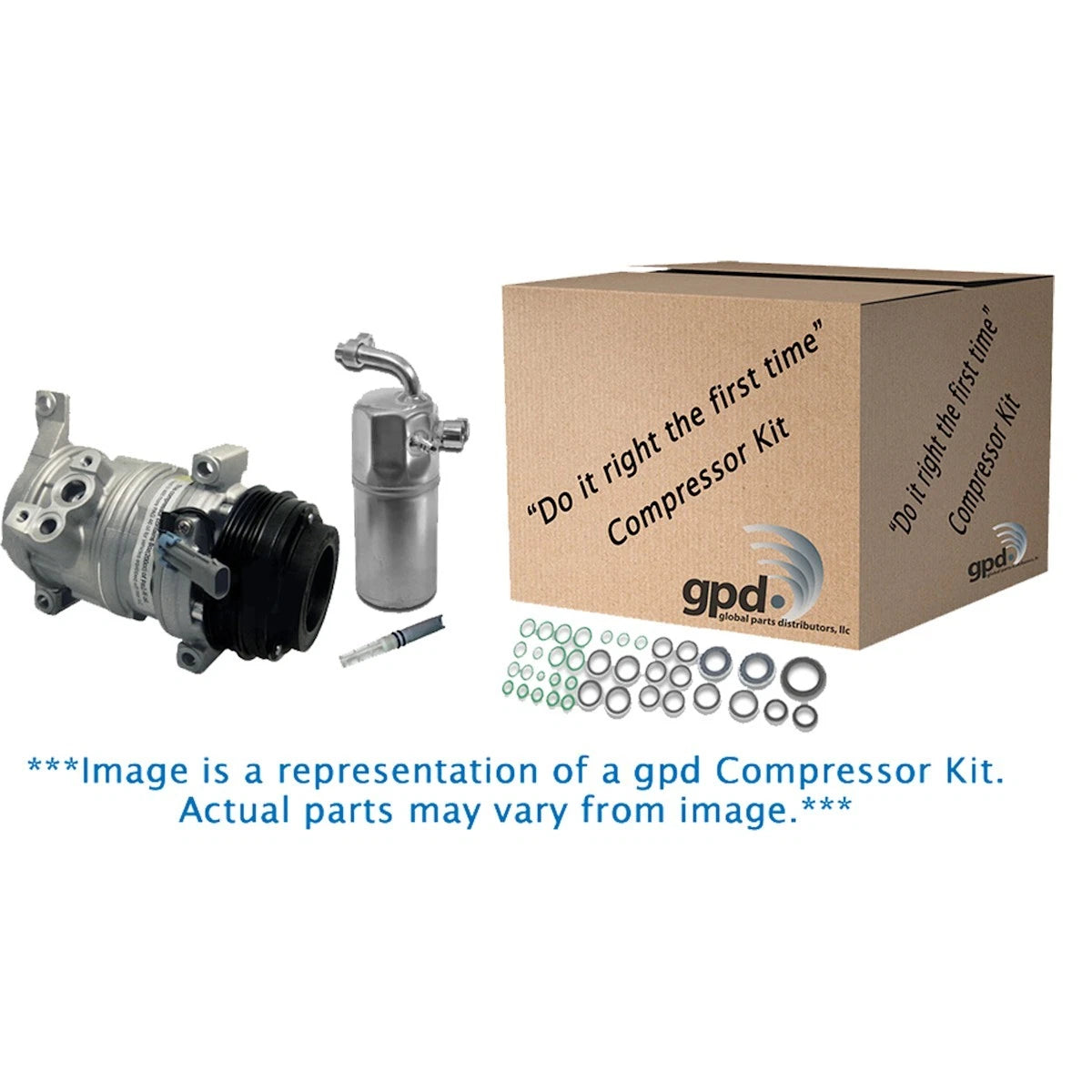 A/C Compressor Kit for Kia Rio Sedan 2001 (9641473)