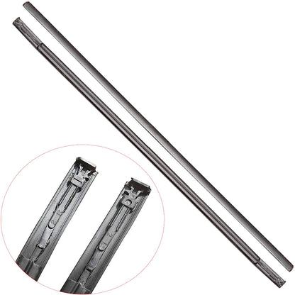 2X Black Roof Trim Molding Kit for Toyota Corolla (2008–2013)