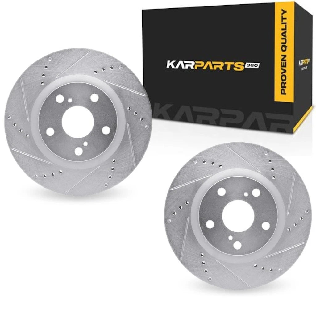 Brake Rotor Set for Toyota Camry (2007–2017) ALX-PAU-DF-7002-76010-CLA7
