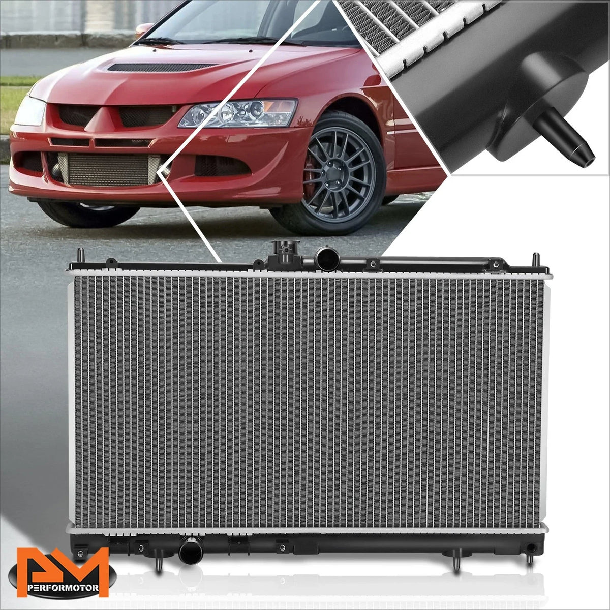 Aluminum Cooling Radiator for Mitsubishi Lancer (2003–2006) DPI-2676
