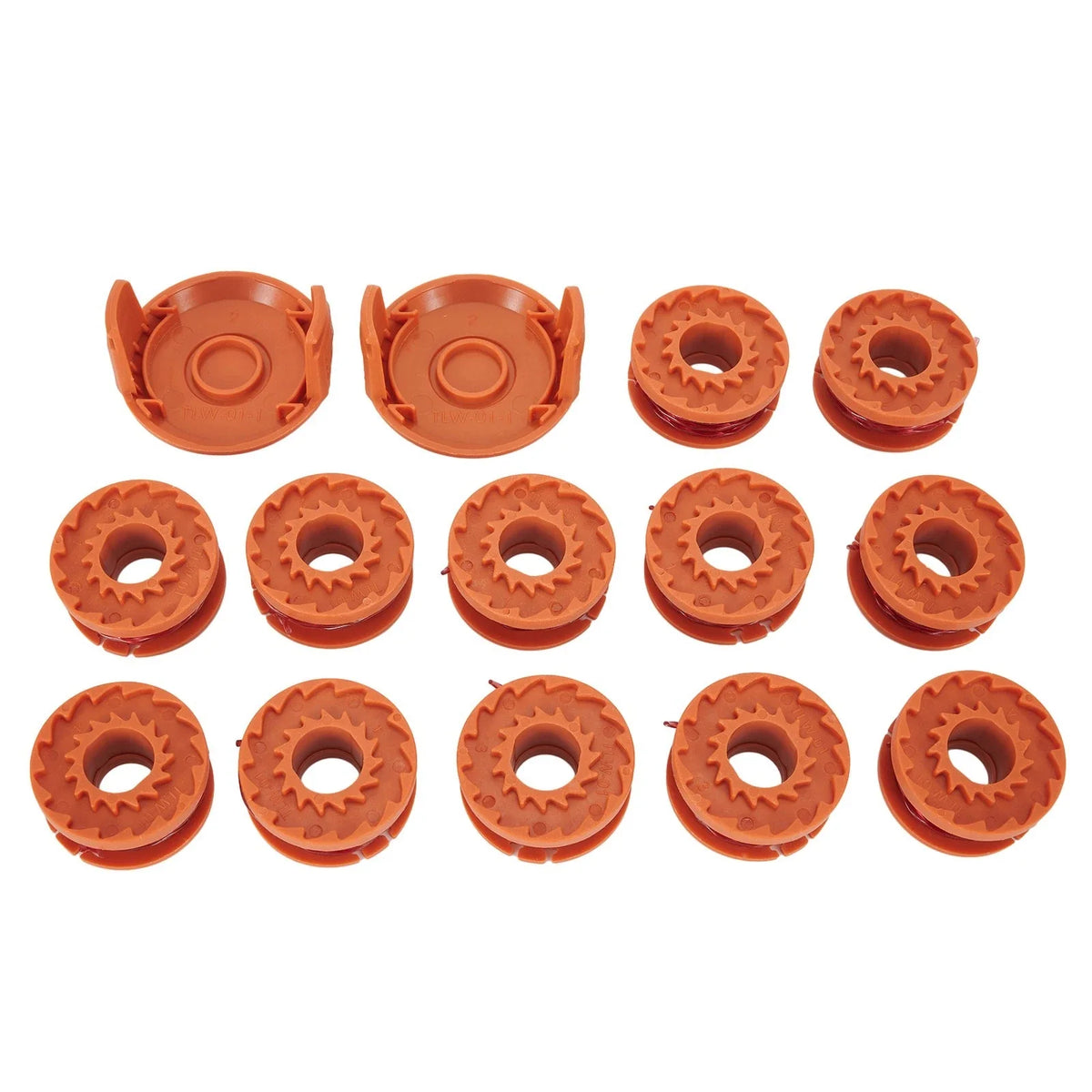 Trimmer Spool Line with Cap for Worx WG154 WG163 WG180 WG175 WG155 WG151 WG160