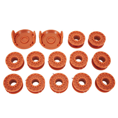 Trimmer Spool Line with Cap for Worx WG154 WG163 WG180 WG175 WG155 WG151 WG160