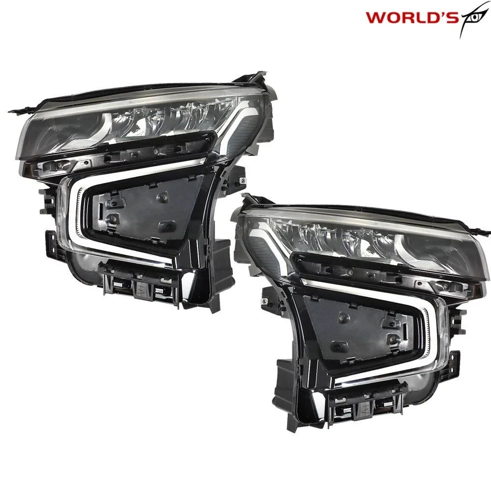 Set of 2 Full LED Headlights for Chevy Tahoe/Suburban (2021–2023)