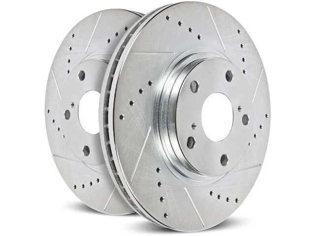 Set of 2 Front Brake Rotors for Fiat 124 Spider (2017–2020) 41857NSYR