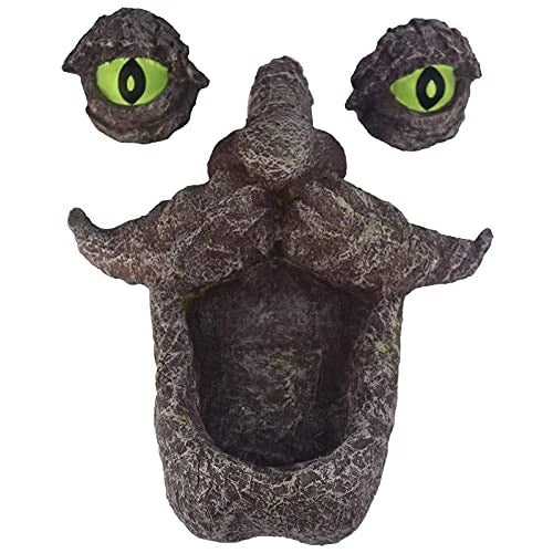 Tree Faces Decor Outdoor Bird Feeder Statues for Garden