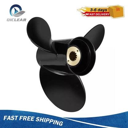 10 7/8 x 11 Outboard Propeller for Mercury 25-70 HP (48-85632A40, RH 13 Spline)