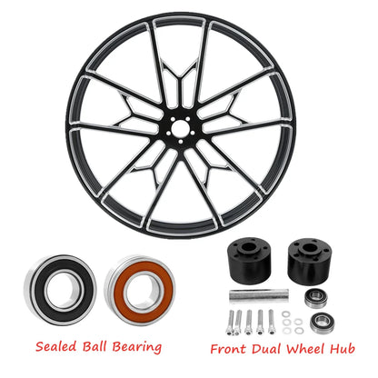 30" Front Wheel Rim Dual Disc Hub for Harley Electra Street Road Glide (2008–2025)