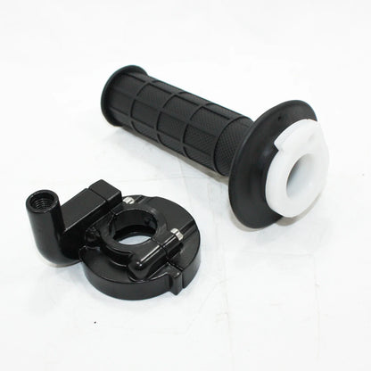 22mm Twist Throttle Grip + Housing for 50cc 110cc 125cc Pit Trail Quad Dirt Bike ATV