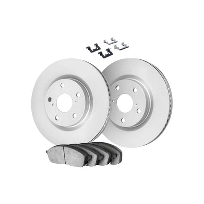 Brake Set Front Plain Rotor for Volvo V60/V60 Cross Country (2015–2018) ALX-PAU-DF-4612-27027-CLA3