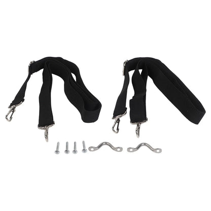 Marine Top Straps for Boat Awning (Adjustable Length, Snap Hook)