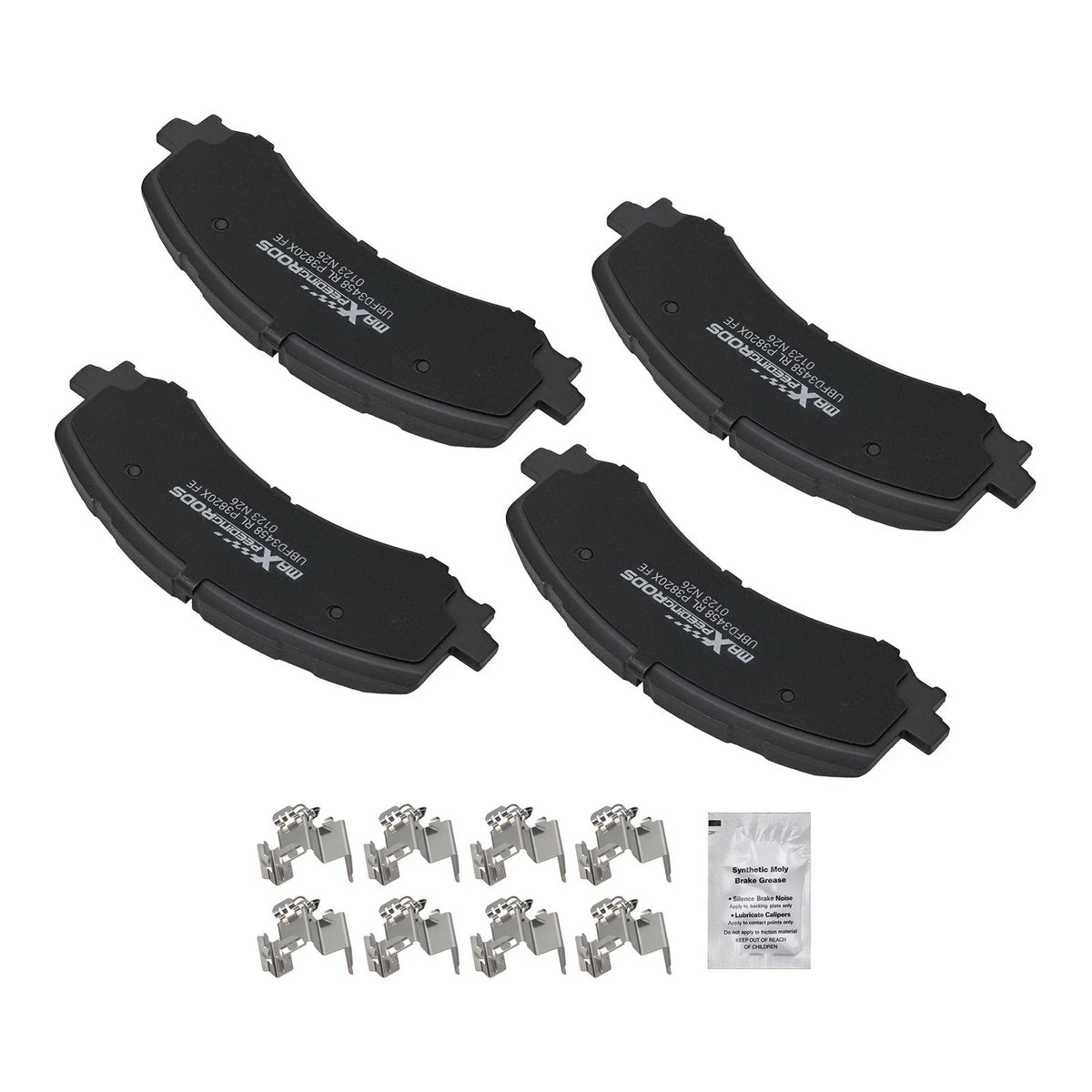 Set of 4 Front Brake Pads for Ford Bronco Expedition F-150 (2021–2023)