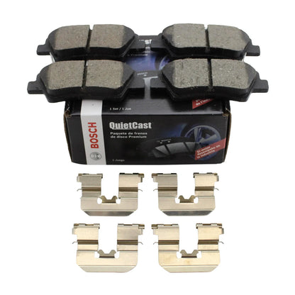 Bosch QuietCast Rear Ceramic Brake Pads for Elantra Sonata Amanti (2001–2019)