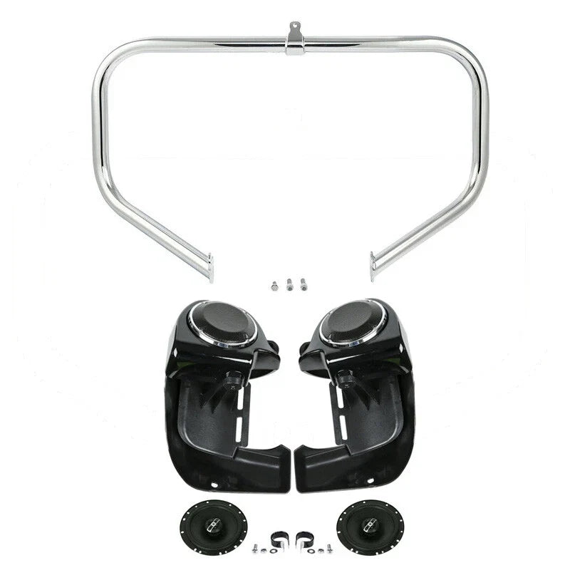 Lower Vented Fairings Speakers for Harley Touring Glide (2009–2013)