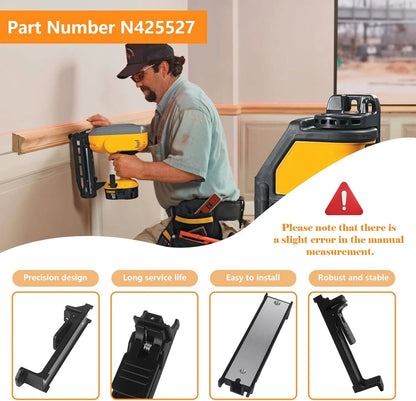 Replacement Wall Mounts for Dewalt Laser Level (1 Pack)